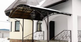 Навесы из металла над крыльцом Волжский, цена от 1932 руб.