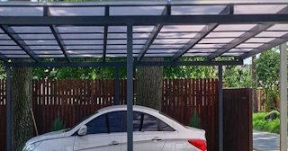 Монолитные навесы для автомобиля в волжском - Качественный монтаж от НавесыВлж от 1775 руб.